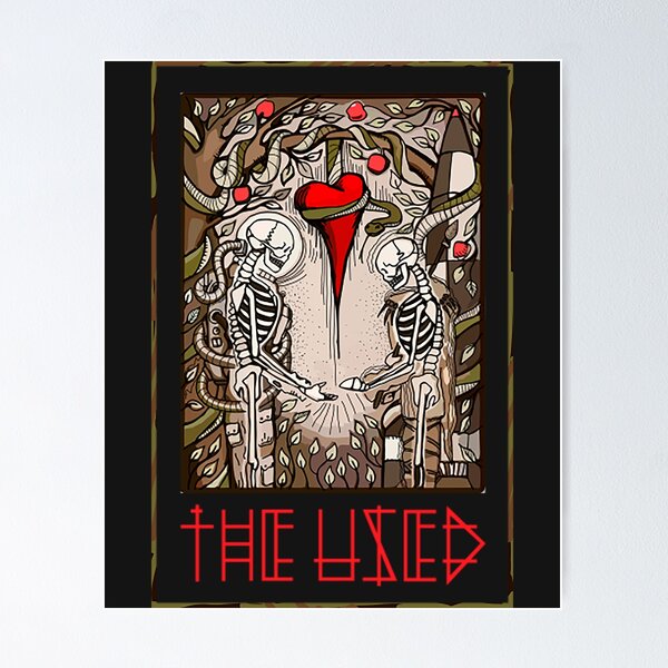 The Used T-Shirtthe used Poster RB0301 product Offical theused Merch