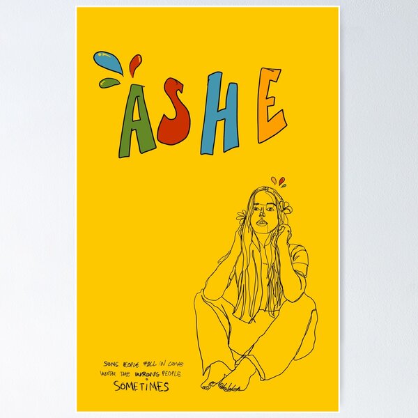 Ashe Poster RB0301 product Offical theused Merch