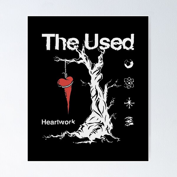 The used band  Poster RB0301 product Offical theused Merch