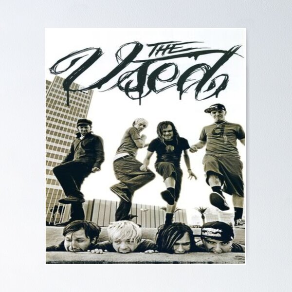 The used band Poster RB0301 product Offical theused Merch