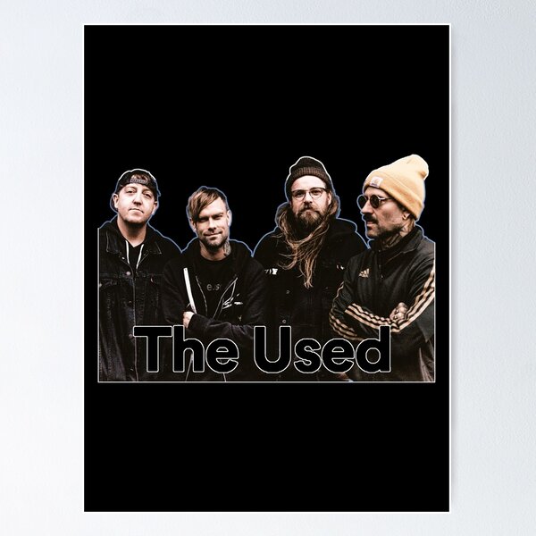 The used band members Poster RB0301 product Offical theused Merch