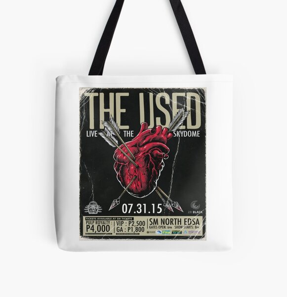 The used Band All Over Print Tote Bag RB0301 product Offical theused Merch