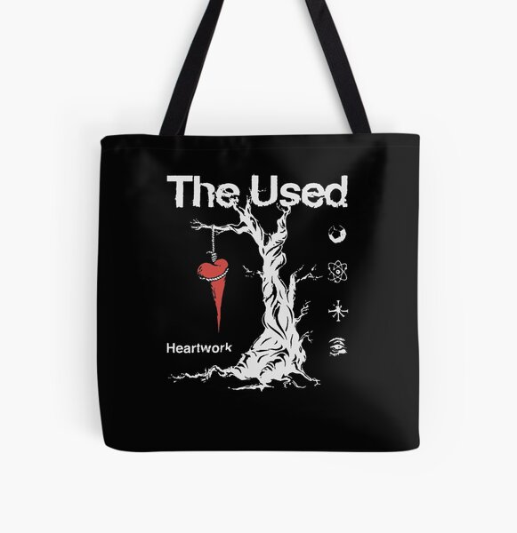 The used band  All Over Print Tote Bag RB0301 product Offical theused Merch