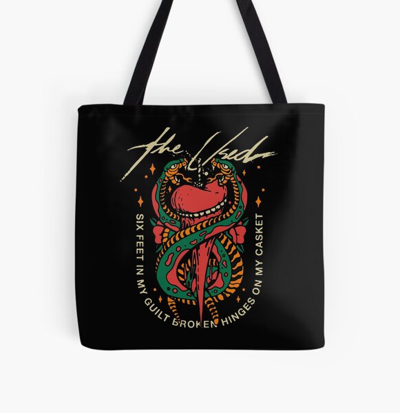 The used Band All Over Print Tote Bag RB0301 product Offical theused Merch
