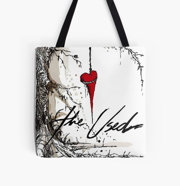 The used band All Over Print Tote Bag RB0301 product Offical theused Merch