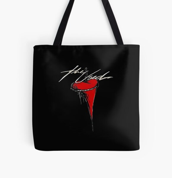 red heart All Over Print Tote Bag RB0301 product Offical theused Merch
