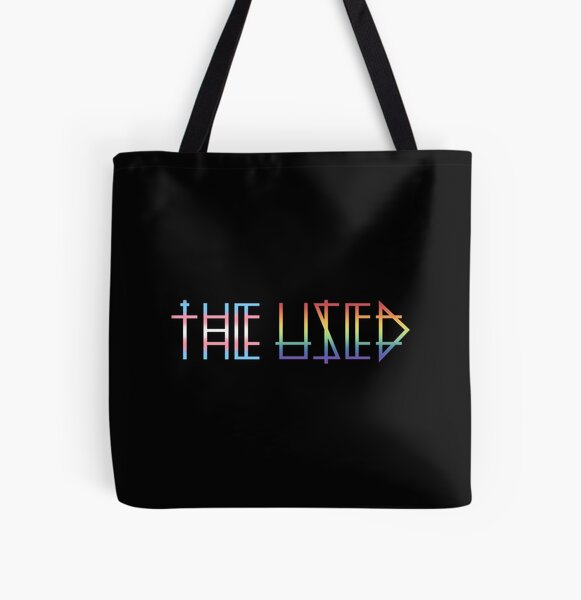 The used logo colorful All Over Print Tote Bag RB0301 product Offical theused Merch