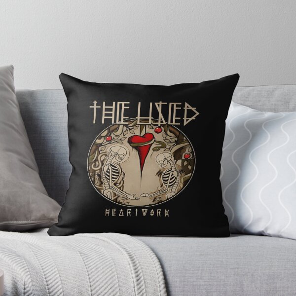 pair of skeletons Throw Pillow RB0301 product Offical theused Merch