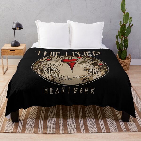 pair of skeletons Throw Blanket RB0301 product Offical theused Merch