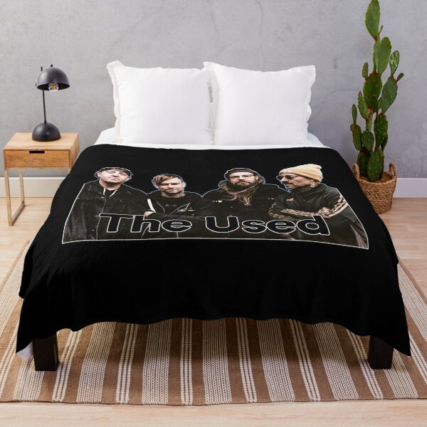 The used band members Throw Blanket RB0301 product Offical theused Merch