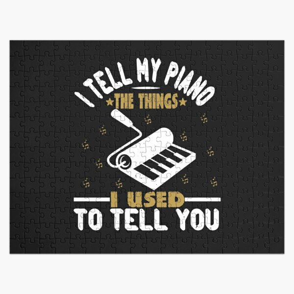 I tell my piano the things I used to tell you-01 Jigsaw Puzzle RB0301 product Offical theused Merch