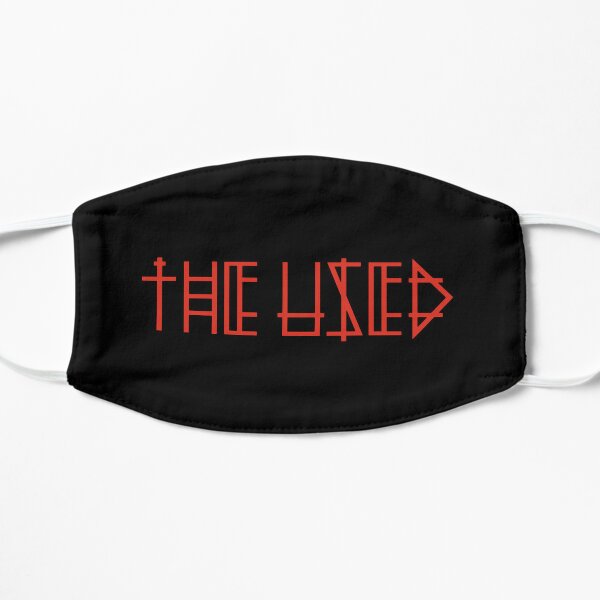 The used band vintage Flat Mask RB0301 product Offical theused Merch