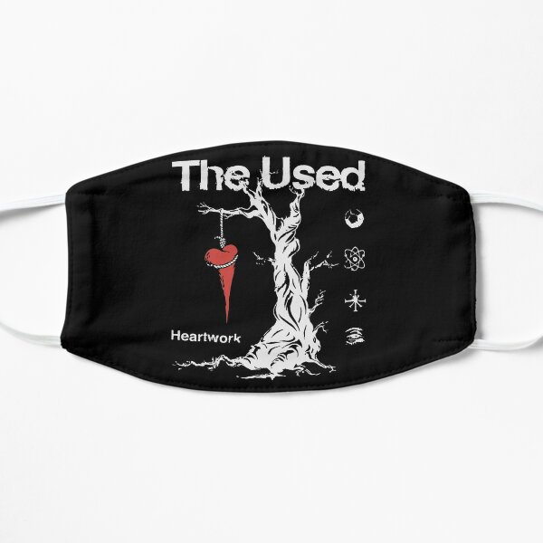 The used band Classic Flat Mask RB0301 product Offical theused Merch